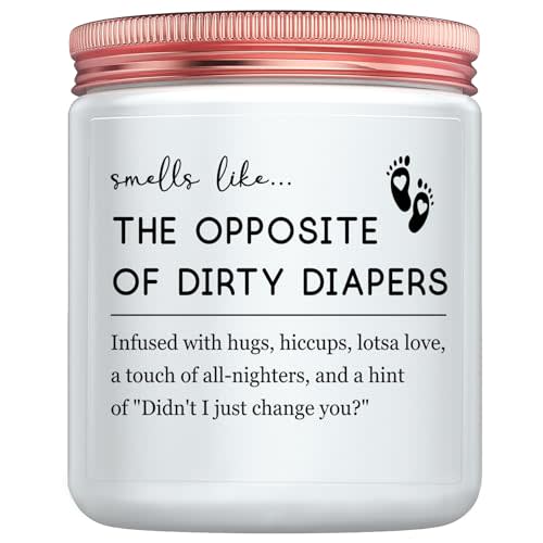 New Mom Gifts for Women After Birth, First Time New Baby Candle Mothers Day Christmas Gift