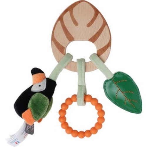 Jungle Wooden Rattle