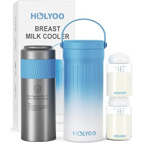 22oz Portable Breastmilk Cooler for 24H Outdoor Work Travel