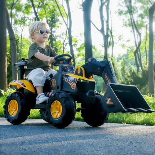 Gear Force Electric Kids Ride On Excavator