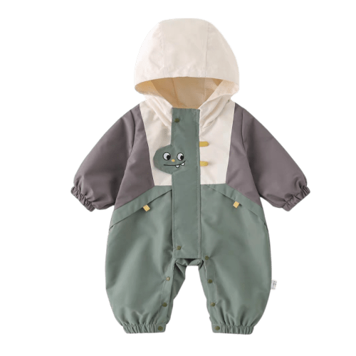 Little Monster Double-Layer Baby Bodysuit | Petit Hollow