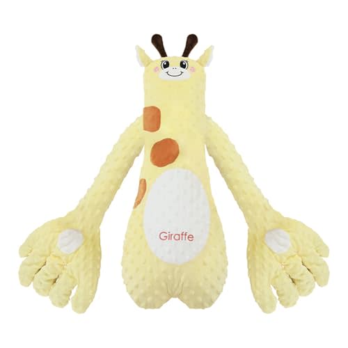 Baby Soothers Toys, Cute Animal Plush Stuffed Doll Toy for Girls Boys, Portable Dinosaur Unicorn Figure Soothing Dolls for Home and Travel (007, OneSize)