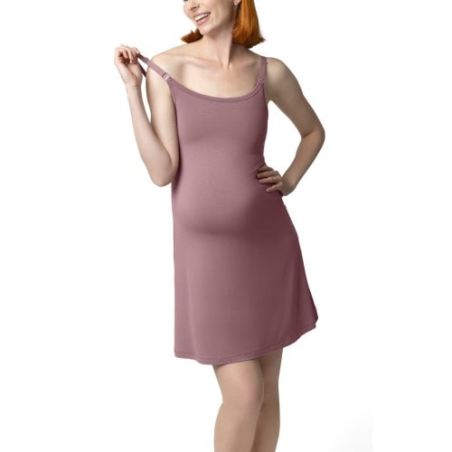 Stella Hands-Free Pumping & Nursing Nightgown, Medium