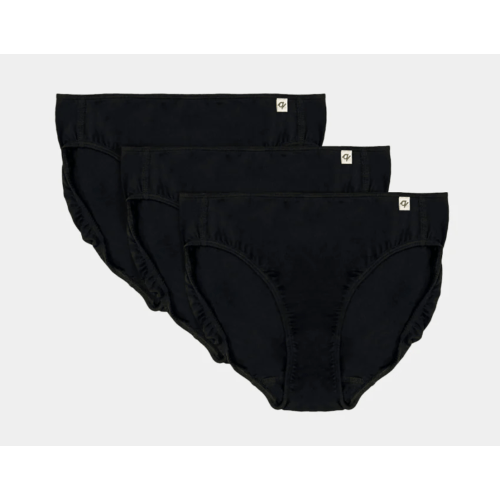 3 pack- Women's French Cut Bikini - 95% Organic Cotton – Q for Quinn
