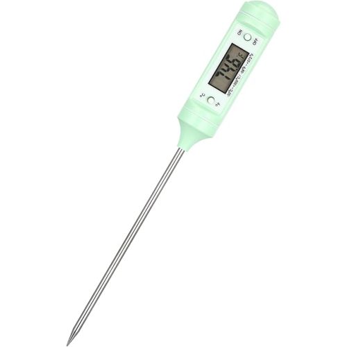 BESTOYARD Temperature Meter for Food Use - Accurate Temperature Measurement for Baby Milk Formula Household Cooking and Milk Heating 7.28-Inch Stainless Steel & Abs