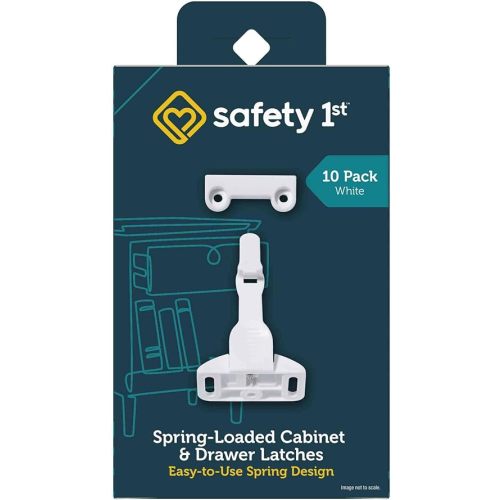 Safety 1st Spring n' Release Latches, 10 Pack