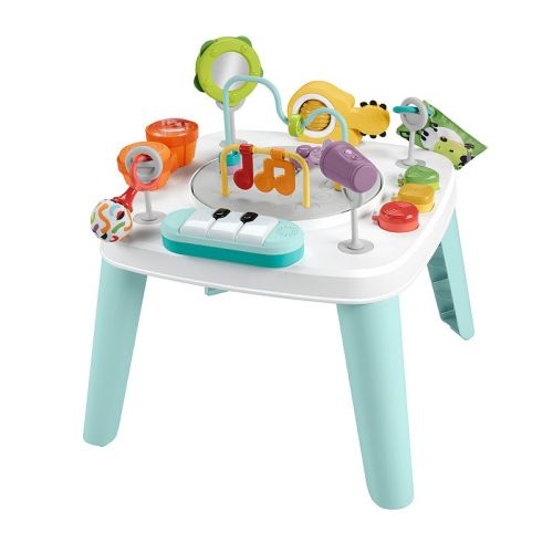 Fisher-Price 3-in-1 Hit Wonder Baby Activity Center & Toddler Play Table with Music & Lights