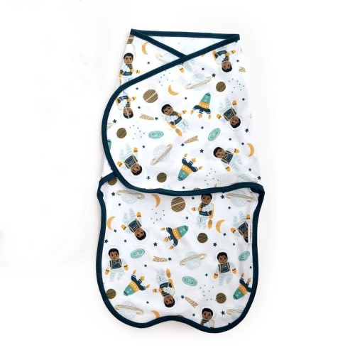 Little Muffincakes Baby Swaddle 100% Cotton, Astronaut and Space Theme