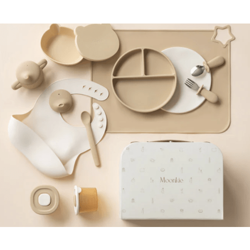 First Bites Gift Set (Croissant/Ivory)