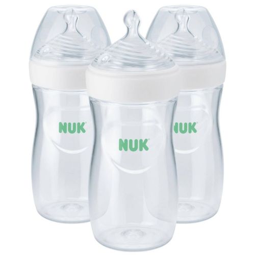 NUK Simply Natural Bottles with SafeTemp - 9oz
