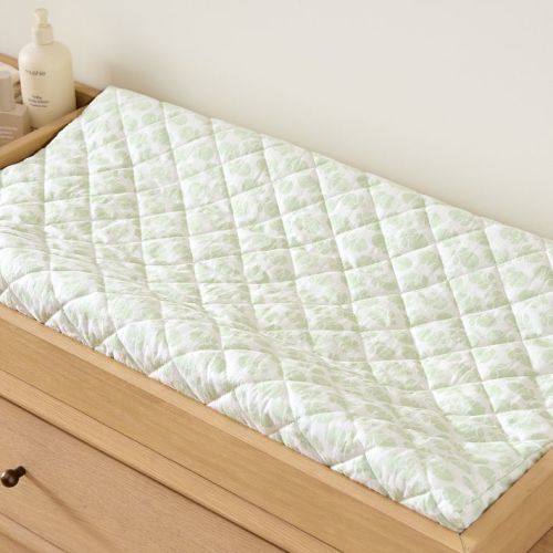 Thistle Changing Pad- Fog Green