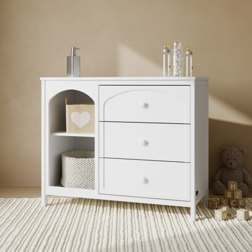 Graco Olivia 3 Drawer Combo Dresser & Reviews | Wayfair
