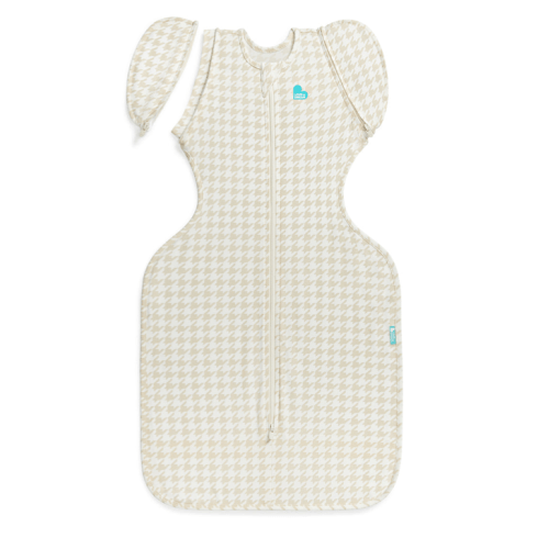 Swaddle Up™ Transition Bag 1.0 TOG Cotton Tan Houndstooth – Love to Dream US