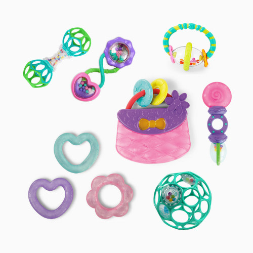 Bright Starts Everything Nice 9-Piece Rattle Gift Set
