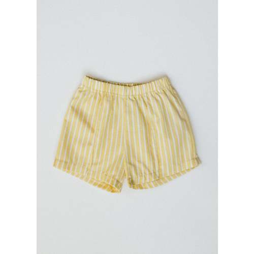 Striped Short- Yellow
