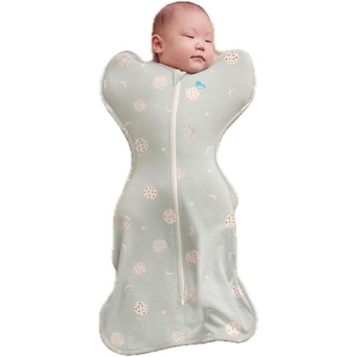 Love to Dream Swaddle UP, Baby Sleep Sack, Self-Soothing Sleep Sack 8-13 lbs., Dramatically Better Sleep, Secure Fit Calms Startle Reflex, 1.0 TOG, Small