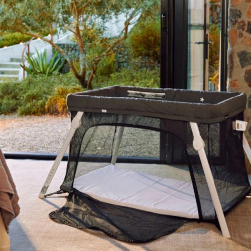 Baby Bassinet: Lotus Crib & Bassinet Kit, Convertible Travel Bassinet – Guava Family