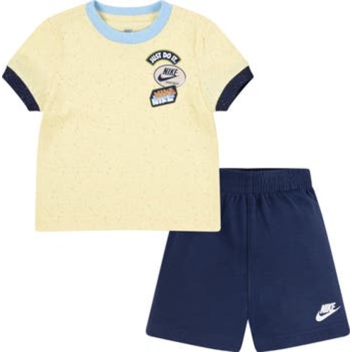 Sportswear Jersey Graphic T-Shirt & French Terry Shorts Set