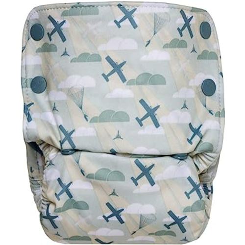 GroVia Reusable All in One Snap Baby Cloth Diaper (AIO) (Maverick)