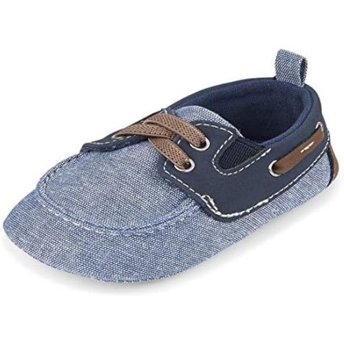 The Children's Place Baby-Boy's Chambray Boat Shoes
