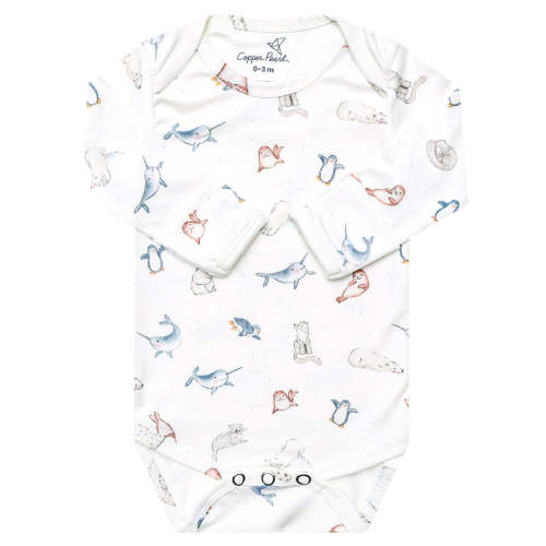 Long Sleeve Bodysuit - Arctic Wonder