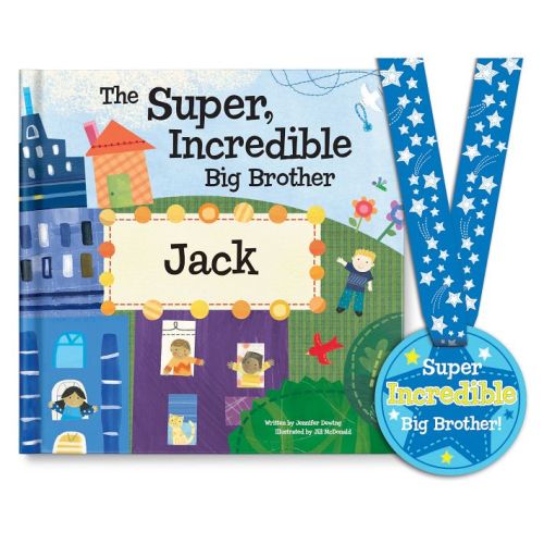 “Super Incredible Big Brother” Personalized Children’s Book