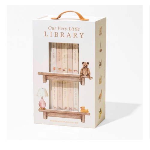 Our Very Little Library Board Book Set: A Foundational Language Vocabulary Board Book Set for Babies (Tabitha Paige Children's Book Series)