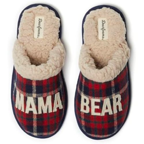Dearfoams Women's Mama Bear