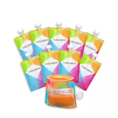 Baby Food Pouches, 10 Pack