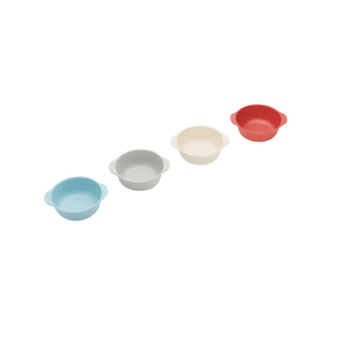 Red Rover 8 oz Assorted Bamboo Classic Bowl 4 pk