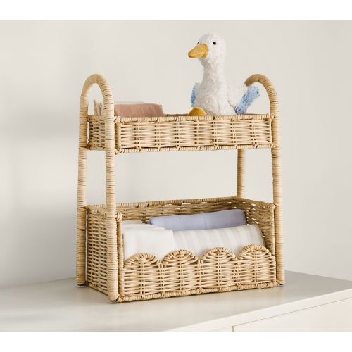Palmer Scalloped Tiered Stacked Organizer