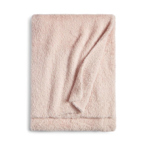 Nestle Faux Fur Throw Blanket
