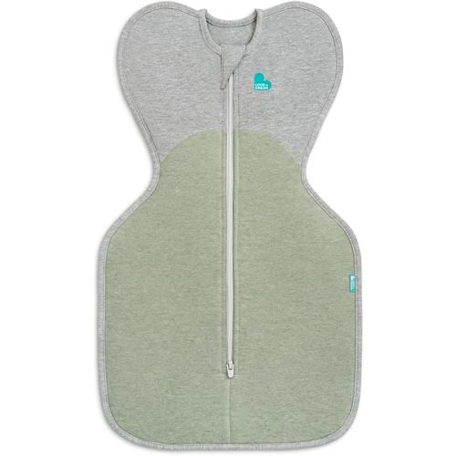 Love to Dream Swaddle UP, Baby Sleep Sack, Self-Soothing Swaddles for Newborns, Get Longer Sleep, Snug Fit Helps Calm Startle Reflex, Suitable for All Seasons, 1.5 TOG, 13-19 lbs, Olive