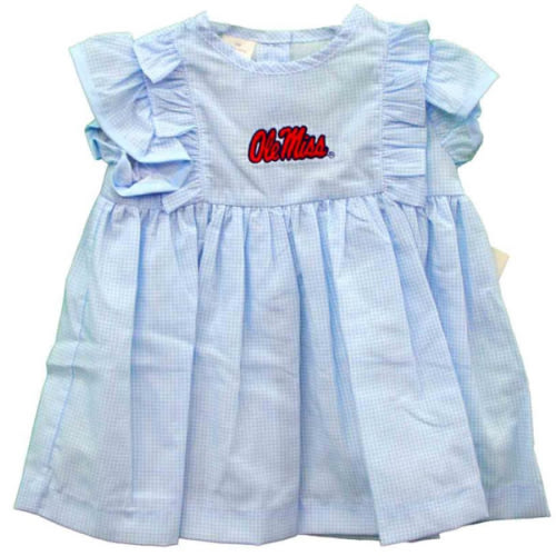 OLE MISS GINGHAM RUFFLE DRESS | Rebel Rags