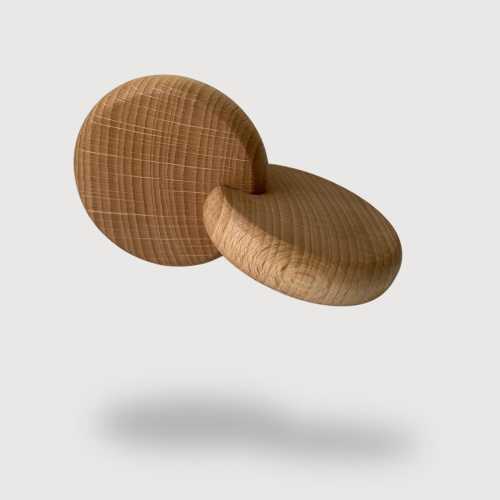 Interlocking Discs | Wooden Baby Toy | First Grasping Toy 3m+