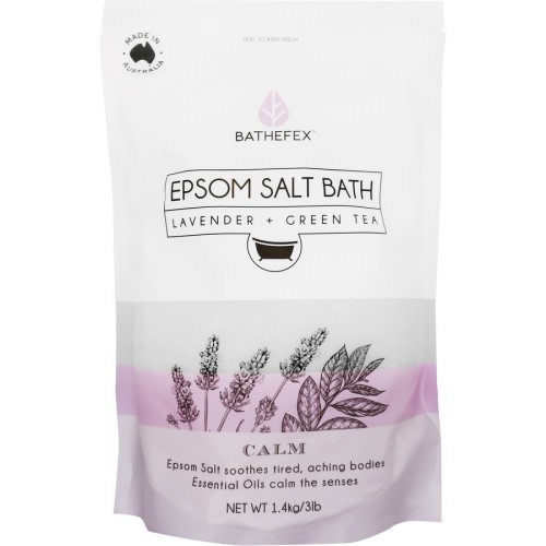 Bathefex Epsom Salt Bath Lavender and Green Tea 1.4kg
