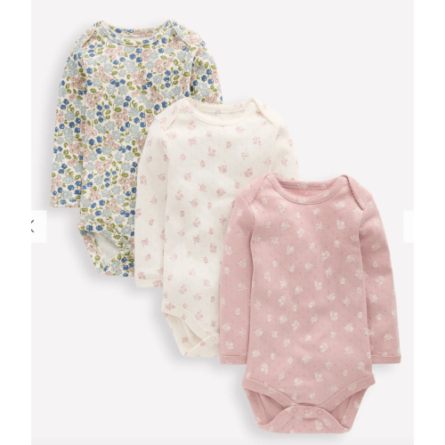 3-pack Pointelle Bodies-Multi Ditsy Floral | Boden USA