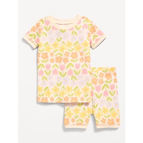 Printed Snug-Fit Pajama Set for Toddler & Baby