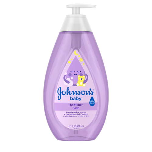 Johnson's Baby Bedtime Bath, Soothing NaturalCalm Aromas, 27.1 fl. oz