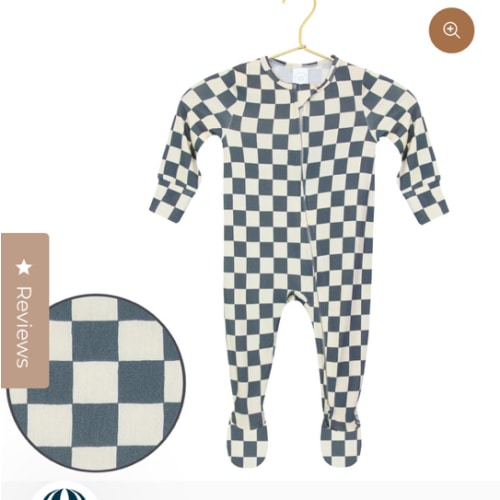 Miles Zipper Footies