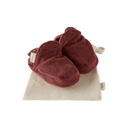 Organic Cotton Corduroy Bootie, 6-12 Months- Only a few left