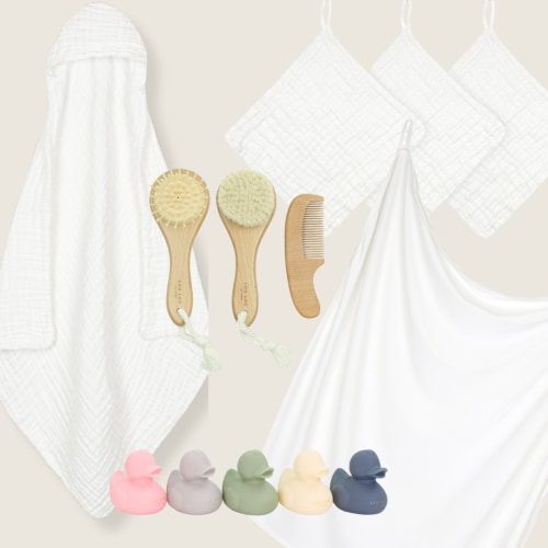 Bath Baby Bundle - White