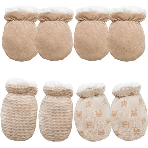 Paladoo Baby Mittens Sherpa Lined Fleece 0-24 Months Winter