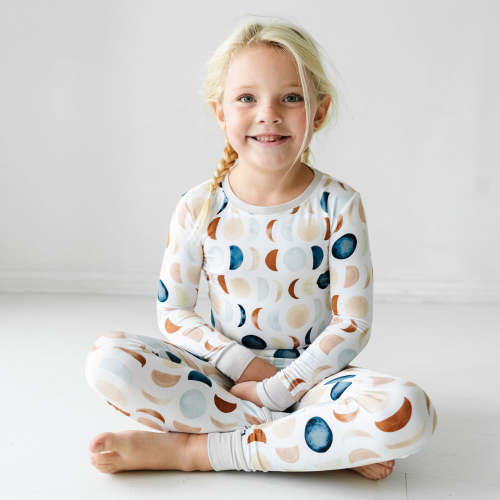 Luna Neutral Two-Piece Pajama Set - Little Sleepies