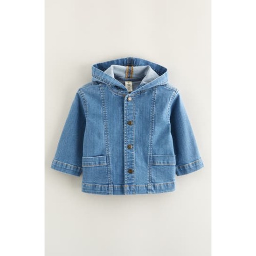 Hooded Denim Jacket, 3M