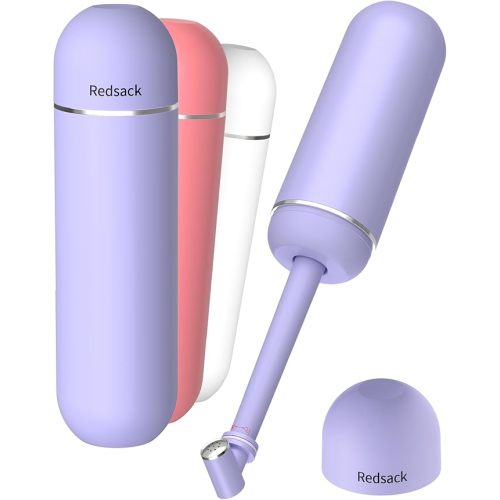 Portable Bidet for Travel & Camping - Manual Squeeze Peri Bottle Handheld