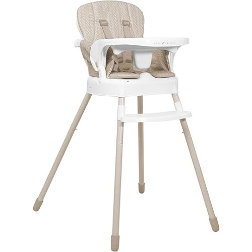 Baby Delight Ascent | 3-in-1 Highchair | Converts to Booster Seat and Playroom Chair | Tan