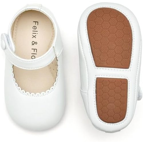 Soft Sole Baby Dress Shoes - Infant Baby Walking Shoes Moccasinss Rubber Sole Crib Shoes