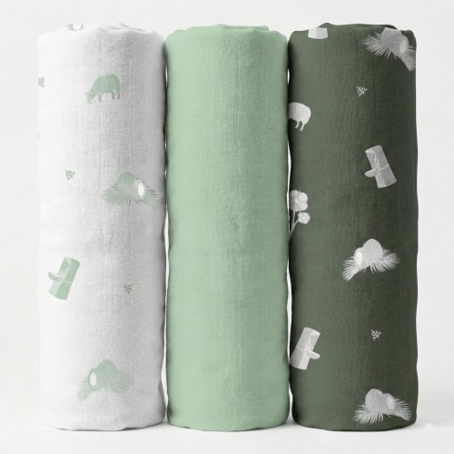 Katu Organic Muslin Blanket (3-Pack)