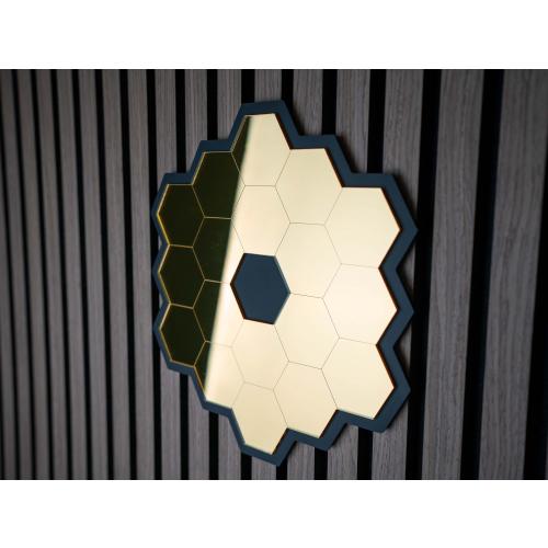 James Webb Space Telescope Themed Mirror Wall Art, FREE Shipping over 35! Science Space Physics NASA jwst 1 GIFT for house office! Usa